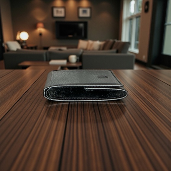 Dunhill Leather Coin Holder | Luxury Accessory | $150+ Retail - Picture 3 of 9